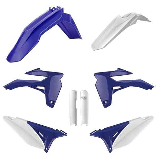 POLISPORT 91433 kompletny zestaw z tworzywa sztucznego (C/osłony widelca) SHERCO kolor OEM