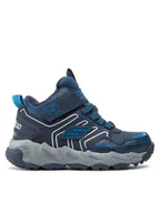 Buty dla chłopców - Skechers Sneakersy Combex 406422L/NVBL Granatowy - miniaturka - grafika 1