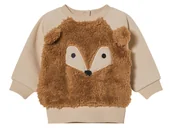 Bluzy i sweterki niemowlęce - lupilu® Pluszowy sweterek niemowlęcy z haftem (86/92, Beżowy) - miniaturka - grafika 1