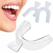 Wybielanie zębów - 2X SZYNA RELAKSACYJNA NAKŁADKA ZGRZYTANIE BRUKSIZM - miniaturka - grafika 1