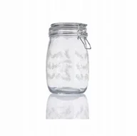 Pojemniki kuchenne - Słoik do konserw (liście, 1 l) - miniaturka - grafika 1