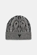 Czapki męskie - Guess czapka z dodatkiem wełny kolor szary M5BZ14 Z0531 - miniaturka - grafika 1