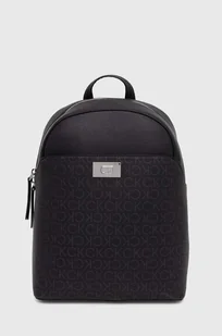 Calvin Klein plecak damski kolor czarny mały gładki K60K612635 - Plecaki - miniaturka - grafika 1