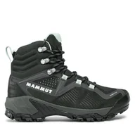 Buty trekkingowe damskie - Trekkingi Mammut Sapuen High GTX GORE-TEX 3030-04251-00759-1040 Szary - miniaturka - grafika 1