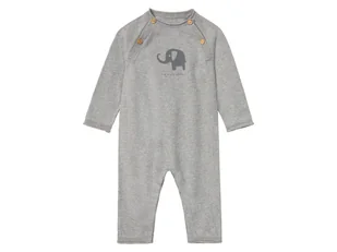 bellybutton Rampers niemowlęcy z delikatnej dzianiny (Szary, 74) - Śpiochy dla niemowląt - miniaturka - grafika 1