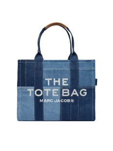 Marc Jacobs Torebka The Denim Large Tote Bag H018M06FA21 Niebieski - Torebki damskie - miniaturka - grafika 1