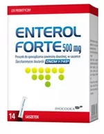 Układ pokarmowy - Enterol Forte proszek 500 mg 14 sasz. - miniaturka - grafika 1