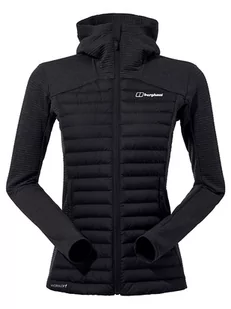 Berghaus Kurtka hybrydowa "Nula" w kolorze czarnym - Kurtki i kamizelki sportowe damskie - miniaturka - grafika 1