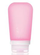 Butelki dla niemowląt - Podróżna butelka na szampon do samolotu Humangear GoToob+ L - pink - miniaturka - grafika 1