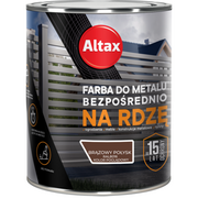 Farba do metalu 750 ml brąz połysk ALTAX