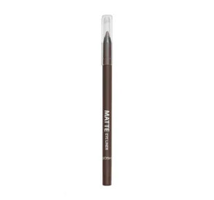 GOSH - Matte Eye Liner - Wodoodporna matowa kredka do oczu - 1,2 g - 014 CHOCOLATE BROWN - Kredki do oczu - miniaturka - grafika 1