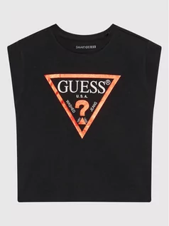 Koszulki dla chłopców - Guess T-Shirt J81I15 J1311 Czarny Regular Fit - grafika 1