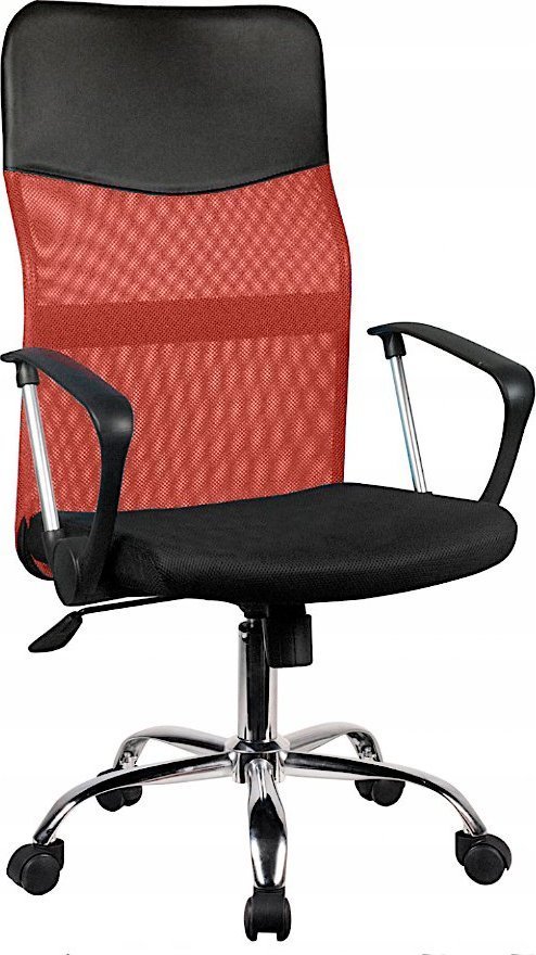 Elior Czerwony ergonomiczny fotel obrotowy - Ferno