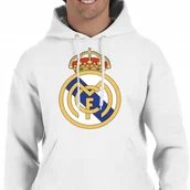 Bluzy męskie - BLUZA Z KAPTUREM REAL MADRYT PREZENT LA LIGA HALA MADRID S 0227 - miniaturka - grafika 1