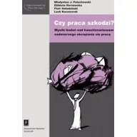 Publicystyka - Wydawnictwo Naukowe Scholar Czy praca szkodzi$450 - Paluchowski Władysław J., Elżbieta Hornowska, Haładziński Piotr - miniaturka - grafika 1