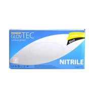 Farby do włosów i szampony koloryzujące - GlovTec GlovTec Rękawiczki nitrylowe czarne M - miniaturka - grafika 1