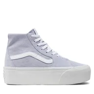 Sneakersy damskie - Sneakersy Vans Sk8-Hi Tapered Stackform VN000CN5CHA1 Niebieski - miniaturka - grafika 1