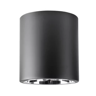 Polux Oprawa natynkowa szer 16,9cm metalowa okrągła JUPITER MD-5011 czarna SANICO 311719 - Lampy sufitowe - miniaturka - grafika 1