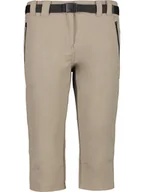 Odzież trekkingowa damska - CMP Spodnie trekkingowe w kolorze beżowym - miniaturka - grafika 1