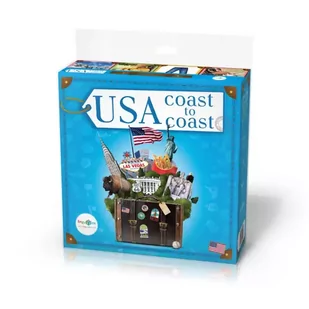Gra Językowo-Cywilizacyjna Angielski. USA Coast to Coast - Książki do nauki języka angielskiego - miniaturka - grafika 1
