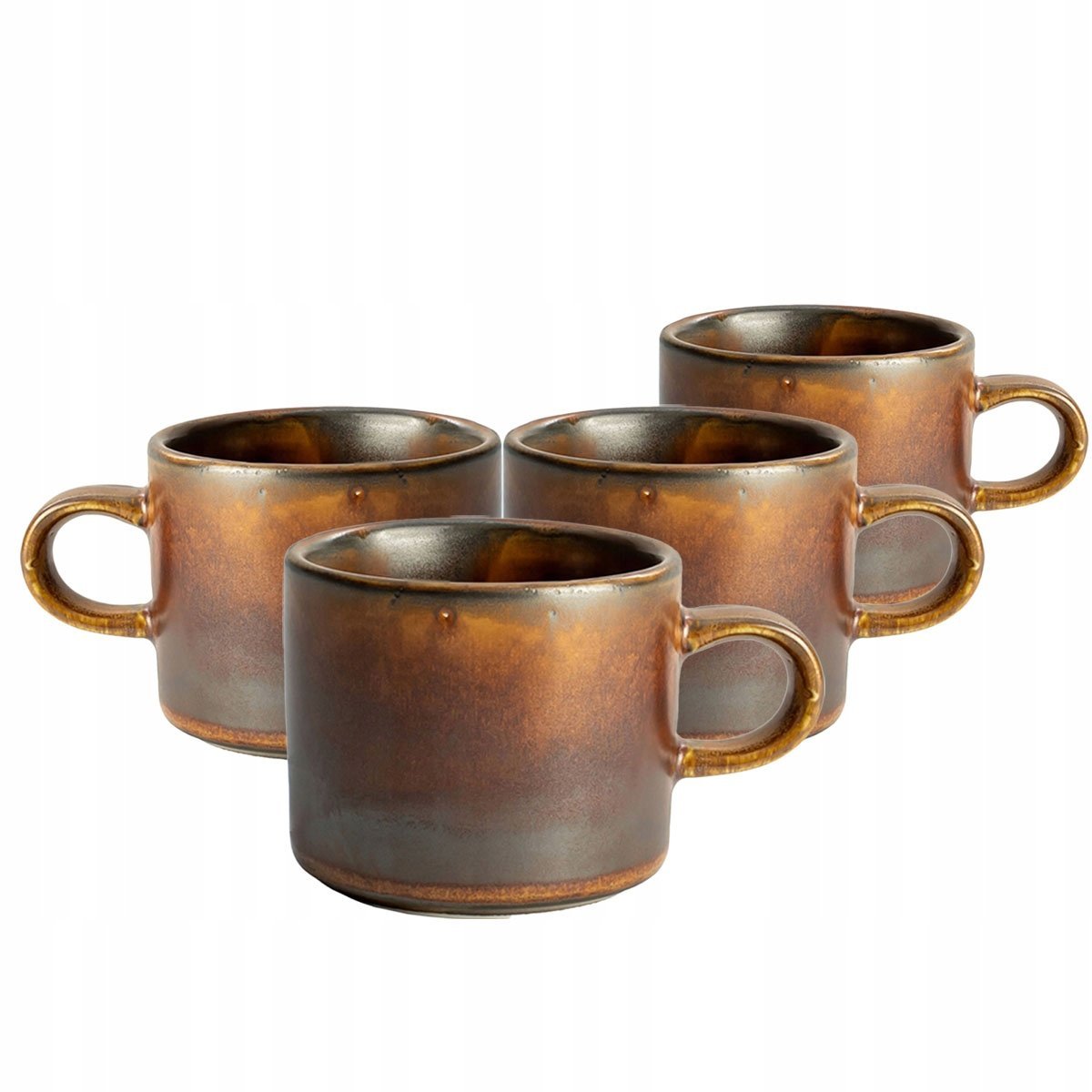 Zestaw 4x filiżanka FIRE do kawy 200ml VERLO Porcelana