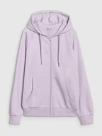 Bluzy damskie - 4F SWEATSHIRT - BLUZA DAMSKA F1541 JASNY FIOLET XL - miniaturka - grafika 1