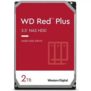 Western Digital WD Red Plus NAS HDD 2TB cache 128mb 5400rpm Sata III CMR WD20EFZX - Dyski serwerowe - miniaturka - grafika 1