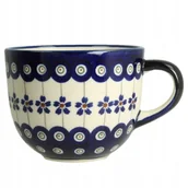 Herbata - Filiżanka Ceramika Bolesławiec 0,35 L GU1379DEK166A Kawa Herbata Kwiaty - miniaturka - grafika 1