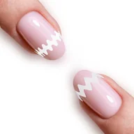 Ozdoby do paznokci - Allepaznokcie Samoprzylepne paski naklejki do french manicure Nr 9 - miniaturka - grafika 1