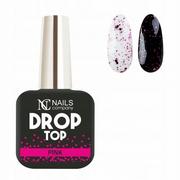 Utwardzacze do paznokci - NC Nails, Lakier hybrydowy Top Drop Pink, 11 ml - miniaturka - grafika 1