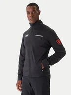 Bluzy narciarskie - Rossignol Bluza techniczna Hero RLOML01 Czarny Slim Fit - miniaturka - grafika 1