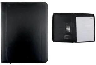 Organizer z kalkulatorem 250x310mm czarny - Organizery na łóżeczko - miniaturka - grafika 1