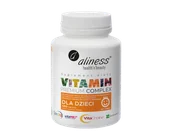Witaminy i minerały - MEDICALINE Aliness Vitamin Premium Complex dla dzieci x 120 tabl - miniaturka - grafika 1