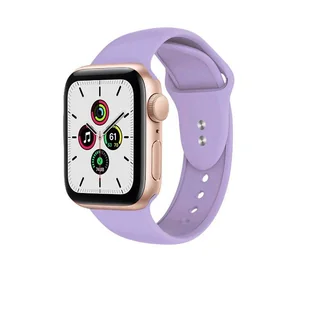 Crong Liquid - Pasek do Apple Watch 38/40/41 mm (fioletowy) - Akcesoria do smartwatchy - miniaturka - grafika 3