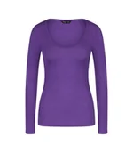 Bielizna nocna - Top z długim rękawem Triumph Beauty Layers Top Scoop Neck-XL - miniaturka - grafika 1