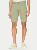 Spodenki męskie - Blend Szorty jeansowe 20718128 Zielony Regular Fit - miniaturka - grafika 1