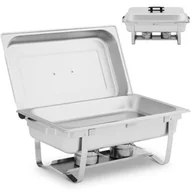 Inne urządzenia gastronomiczne - Podgrzewacz do potraw - GN 1/1 - 9 l - 2 pojemniki na paliwo - 500 x 300 x 60 mm - Royal Catering RCCD_RT18_9L - miniaturka - grafika 1
