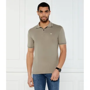 Emporio Armani Polo Regular Fit - Koszule męskie - miniaturka - grafika 1