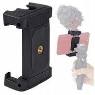 Selfie stick - Uchwyt na Telefon do Statywu Selfie Stick do Telefonu JAKOŚĆ Stopka ISO 1/4 - miniaturka - grafika 1