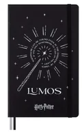 Notesy i bloczki - Notatnik L linia Harry Potter Lumos - Moleskine - miniaturka - grafika 1