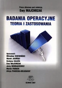 Badania operacyjne. Teoria i zastosowania - Technika - miniaturka - grafika 1