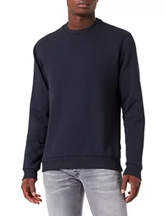 ONLY & SONS Męska bluza jednokolorowa, granatowy, L - Bluzy męskie - miniaturka - grafika 1