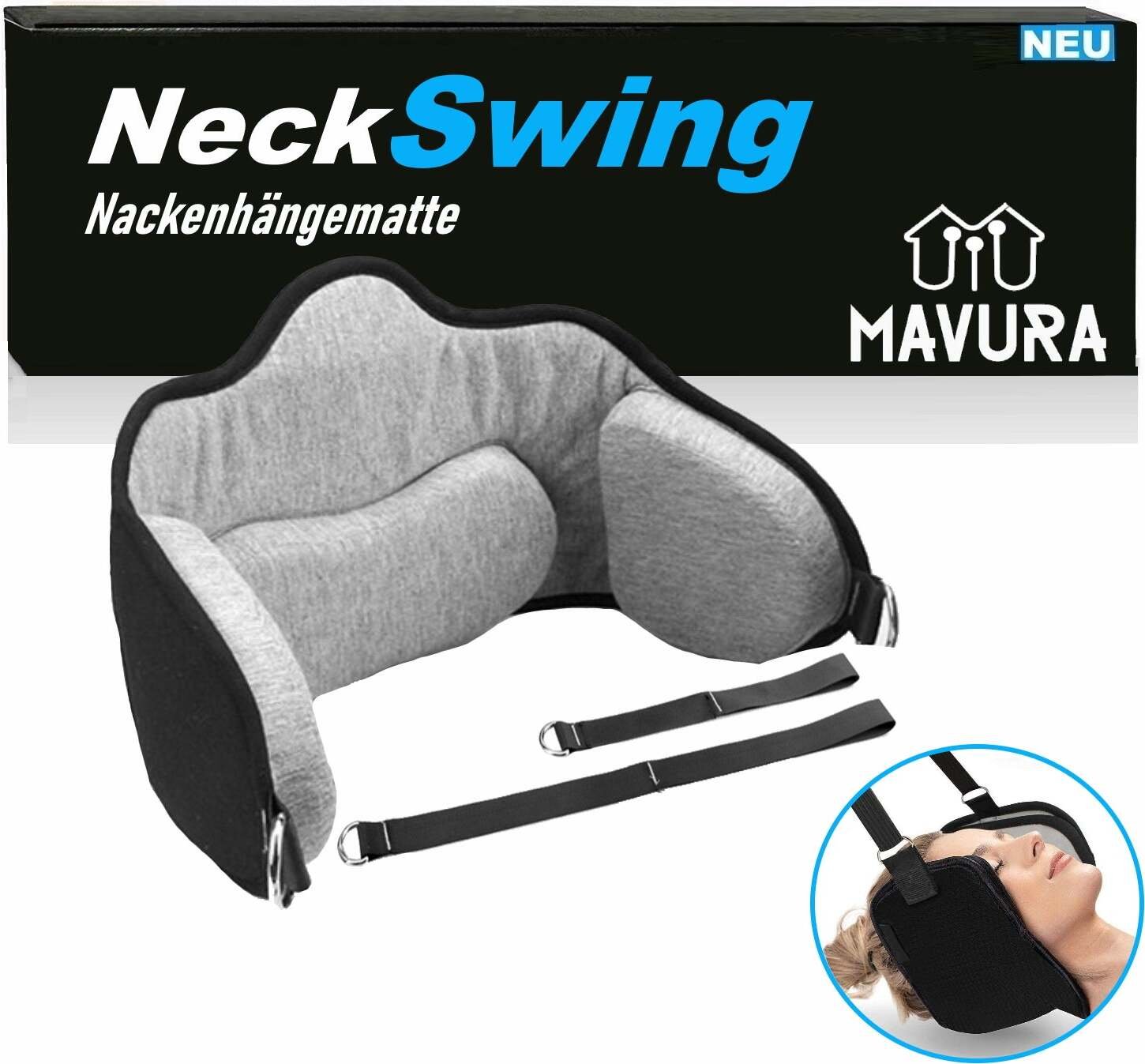 NeckSwing hamak na szyję hamak na szyję masażer głowy masażer szyi relaksacja