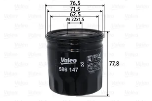 Filtr oleju Valeo 586147 - Filtry oleju - miniaturka - grafika 1