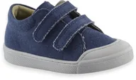 Buty dla chłopców - Dziecięce półbuty na rzep Rosario Vegan Froddo G2130318 Blue - miniaturka - grafika 1