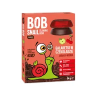 Przekąski dla dzieci - Bob Snail Galaretka Jabłko-Wiśnia W Czekoladzie 54 G - miniaturka - grafika 1