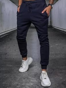 Spodnie męskie granatowe Dstreet UX3892-XXL - Spodnie męskie - miniaturka - grafika 1