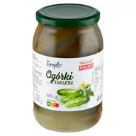 Warzywa w marynacie - Simpl Ogórki kwaszone 880 g - miniaturka - grafika 1