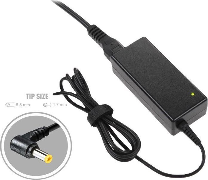 65W ikroviklis nesiojamam kompiuteriui 19V 3.42A, 5.5x1.7mm, ACER