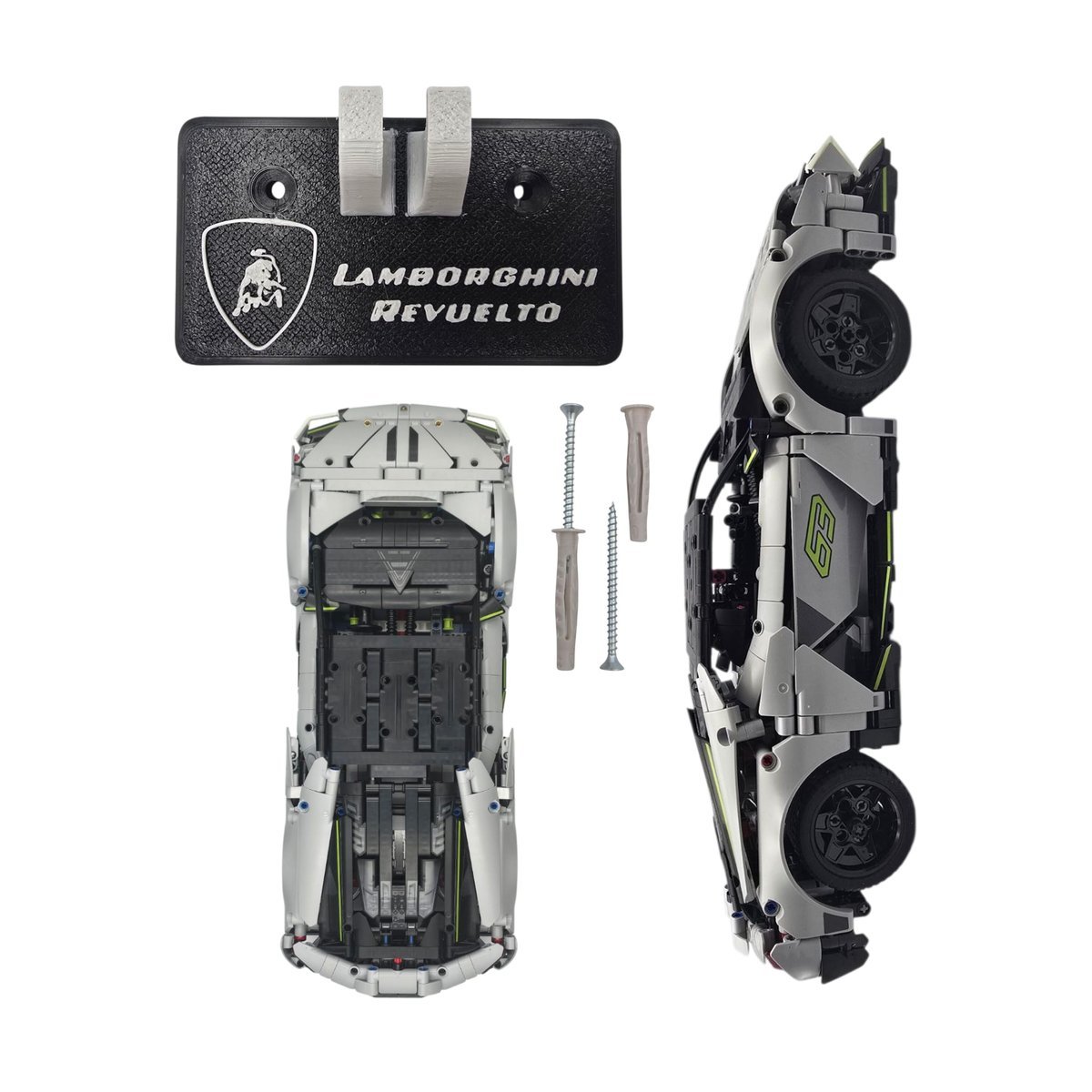 WIESZAK UCHWYT NA LEGO Technic Lamborghini Revuelto 42214